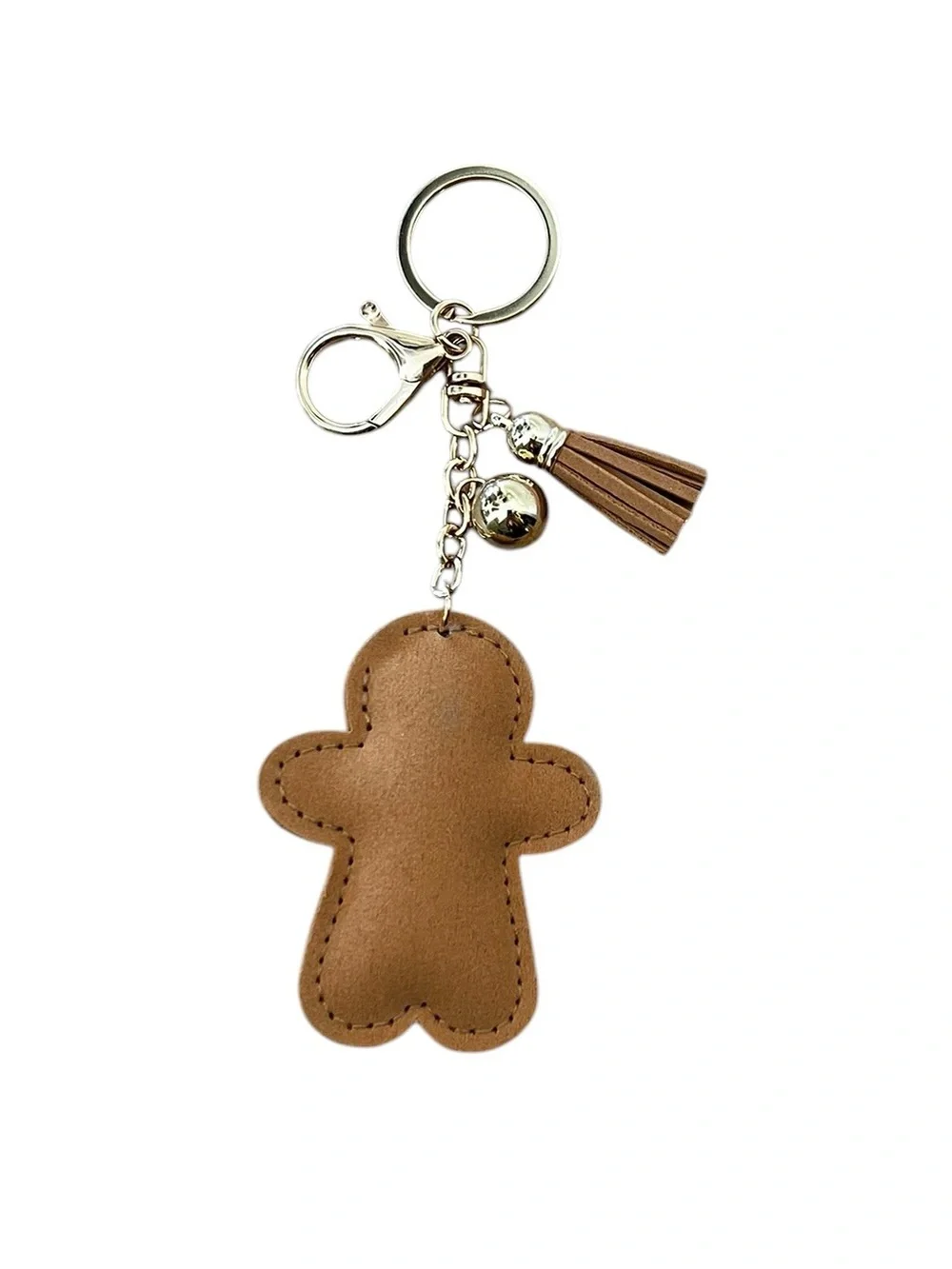 Gingerbread Brown Allover Rhinestone & Gold Christmas 3